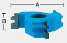 Reversible Drawer Joint Shaper Cutter